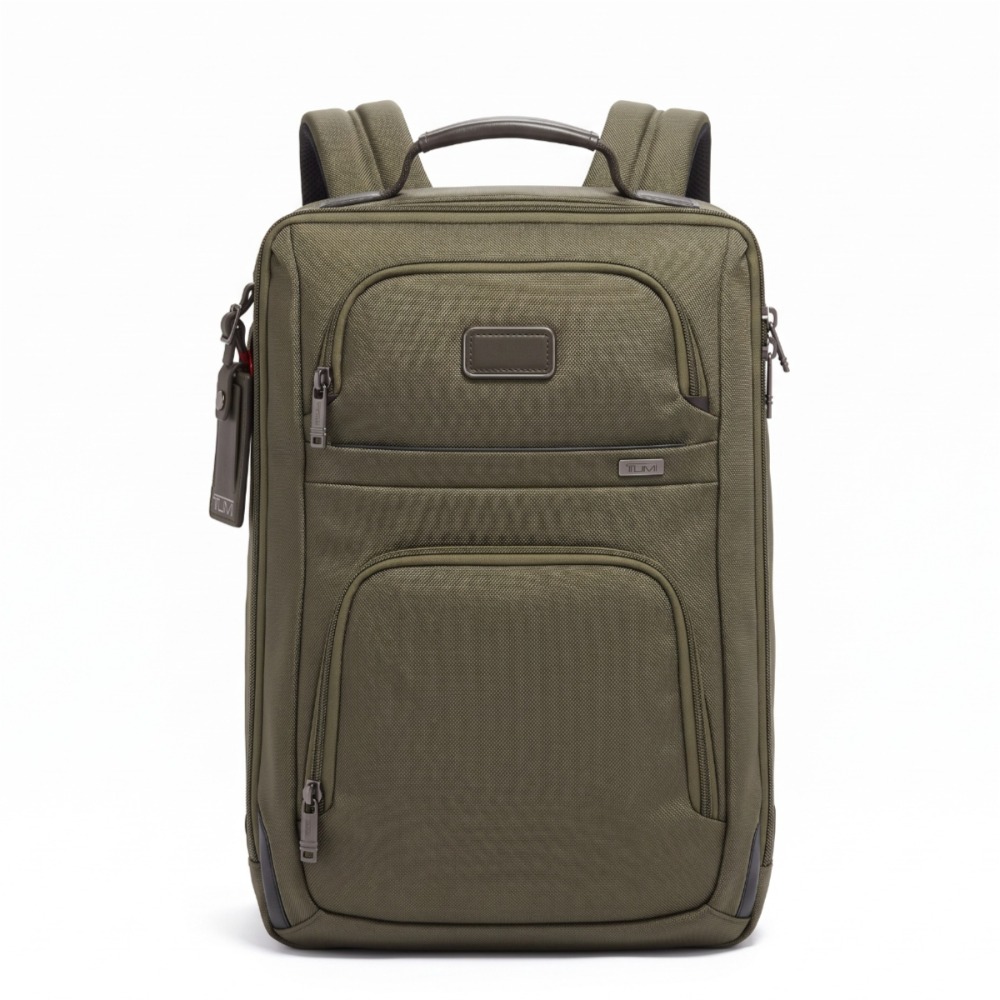 Luxury Bags For Travel - กระเป๋าเป้สะพายหลังผู้ชายสุดหรู วัสดุไนลอนบอลลิสติก ทรงบาง ใส่แล็ปท็อป 15.6 นิ้ว