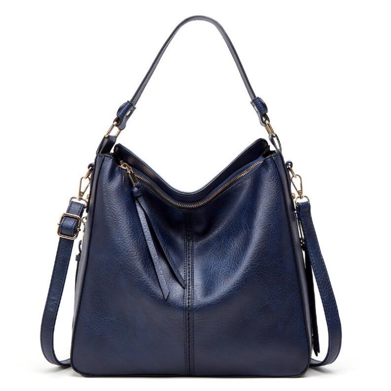 Luxury Bags Louis Vuitton - กระเป๋าหนังผู้หญิงทรงโฮโบ กระเป๋าสะพายไหล่แฟชั่นสไตล์วินเทจ กระเป๋าถือขนาดใหญ่จุของได้เยอะ