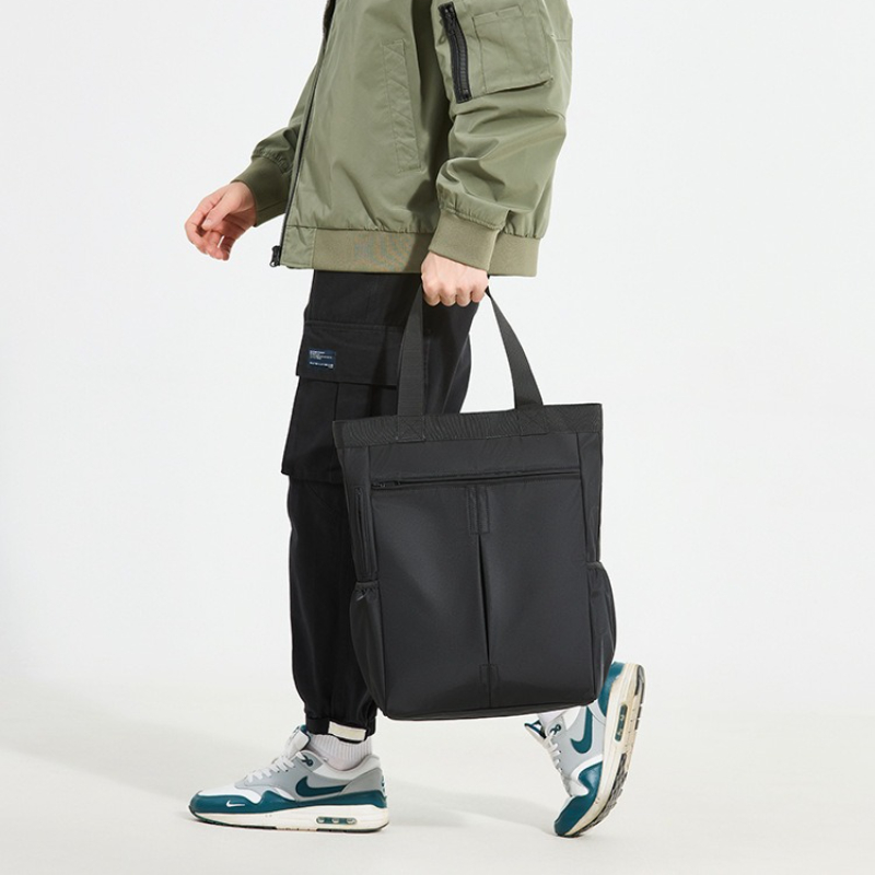 Luxury Japanese Bags Brands - กระเป๋าโท้ทใบใหญ่สำหรับผู้ชาย ปี 2025 ผ้าอ็อกซ์ฟอร์ดวินเทจ กระเป๋าถือผู้ชายใบใหญ่ แบรนด์หรูสไตล์ญี่ปุ่นเกาหลี