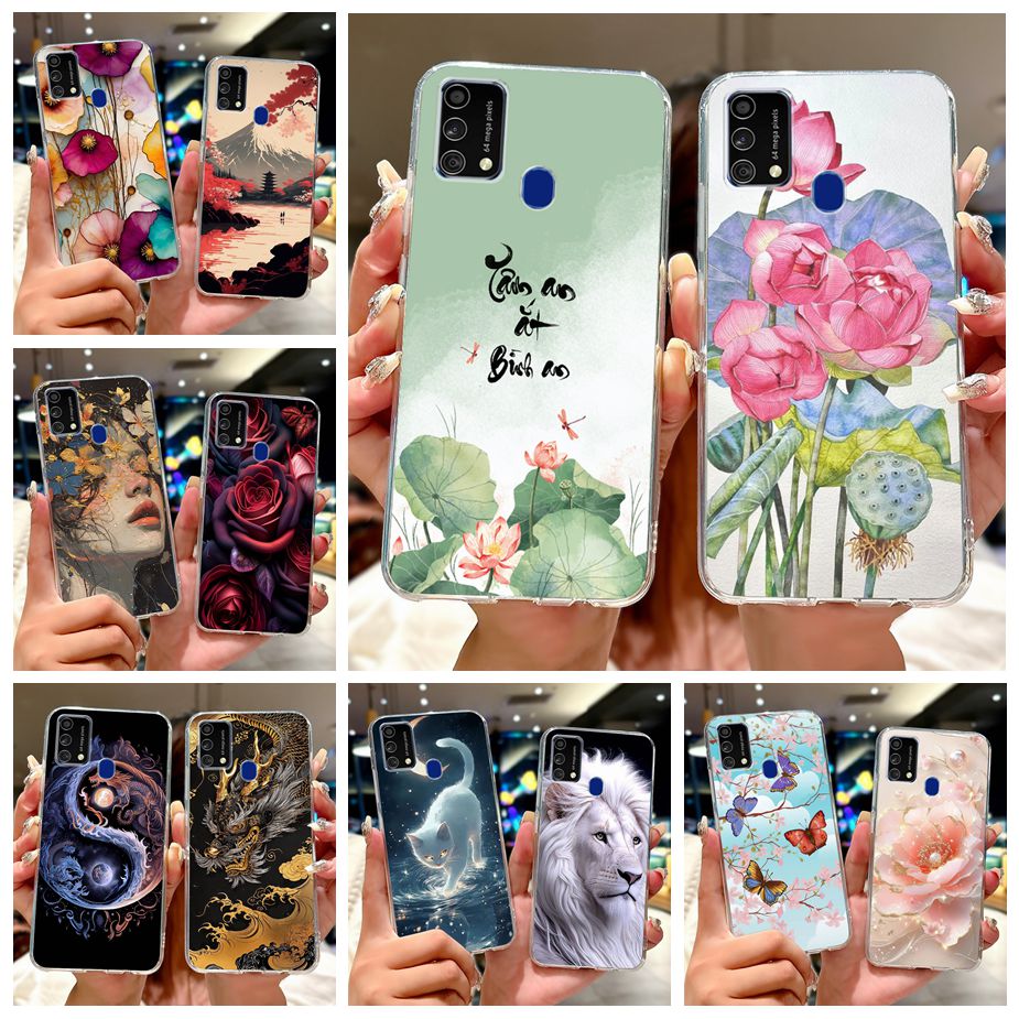Luxury Bags News - สําหรับSamsung Galaxy M31 PrimeกรณีM21 M21sใหม่หรูหราทาสีนุ่มSlimสําหรับSamsung M31