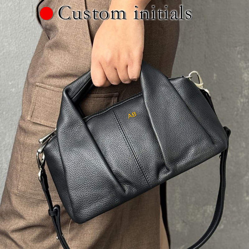 Luxury Bags In Japan - กระเป๋าหนังแท้ลายอักษรย่อสั่งทำพิเศษสำหรับผู้หญิง กระเป๋าถือดีไซน์หรูหรา รุ่นใหม่ปี 2026 พร้อมหูหิ้วหนังวัว สไตล์ญี่ปุ่น