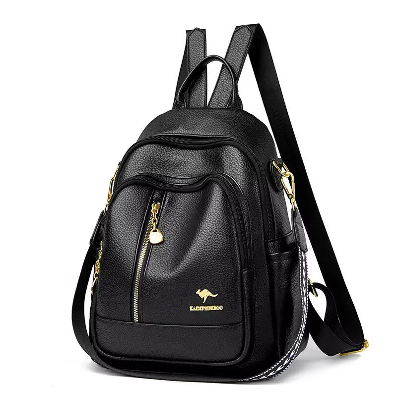 Luxury Bags For Travel - ใหม่คลาสสิกแฟชั่นคุณภาพสูงหนังนุ่มกระเป๋าเป้สะพายหลังผู้หญิงขนาดใหญ่ความจุกระเป๋าสะพายกระเป๋าโรงเรียนกระเป๋าเป้สะพายหลัง