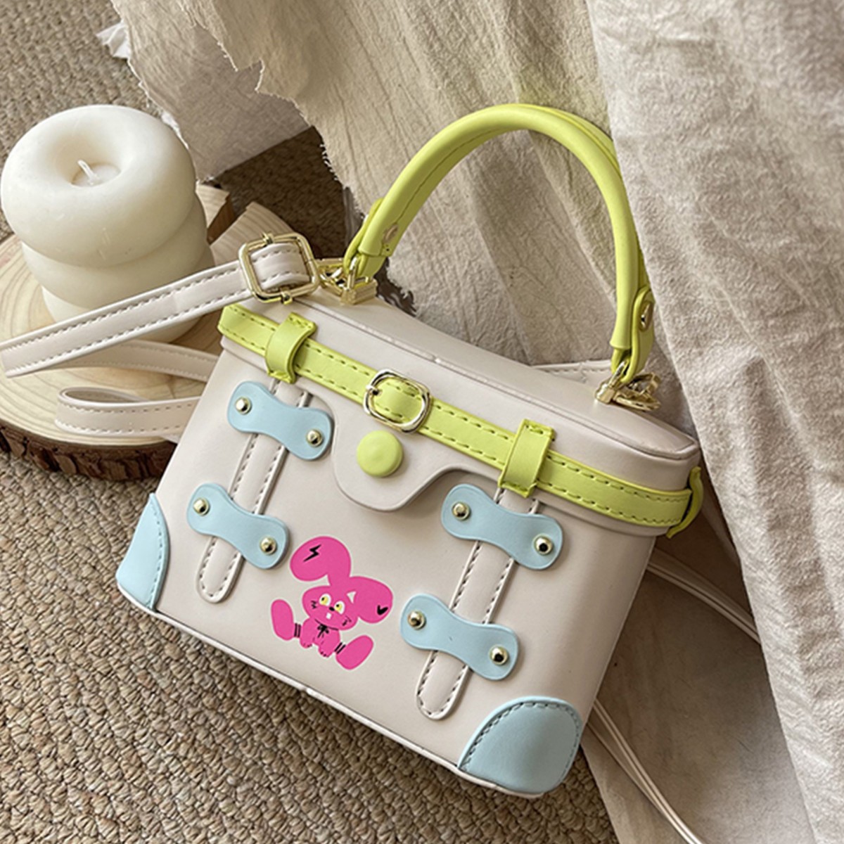 Luxury Bags In China Wholesale - กระเป๋าถือผู้หญิงหนัง PU ลายดอกไม้ ดีไซน์หรูหราแบบใหม่ พร้อมหมุดตกแต่ง สไตล์เรโทร