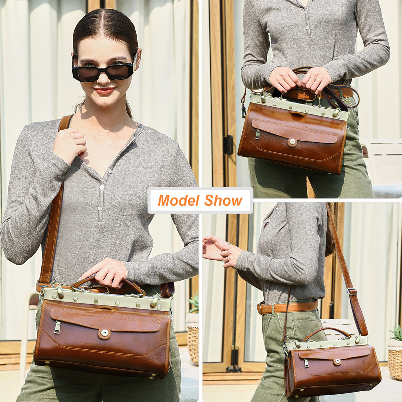 กระเป๋าถือหนังแกะแท้สำหรับผู้ห - Luxury Bags บทวิจารณ์และราคา