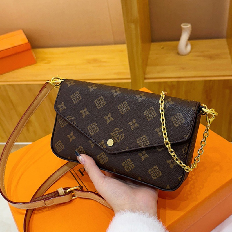 กระเป๋าสะพายข้างพิมพ์ลายบล็อกส - Luxury Bags Louis Vuitton บทวิจารณ์และราคา