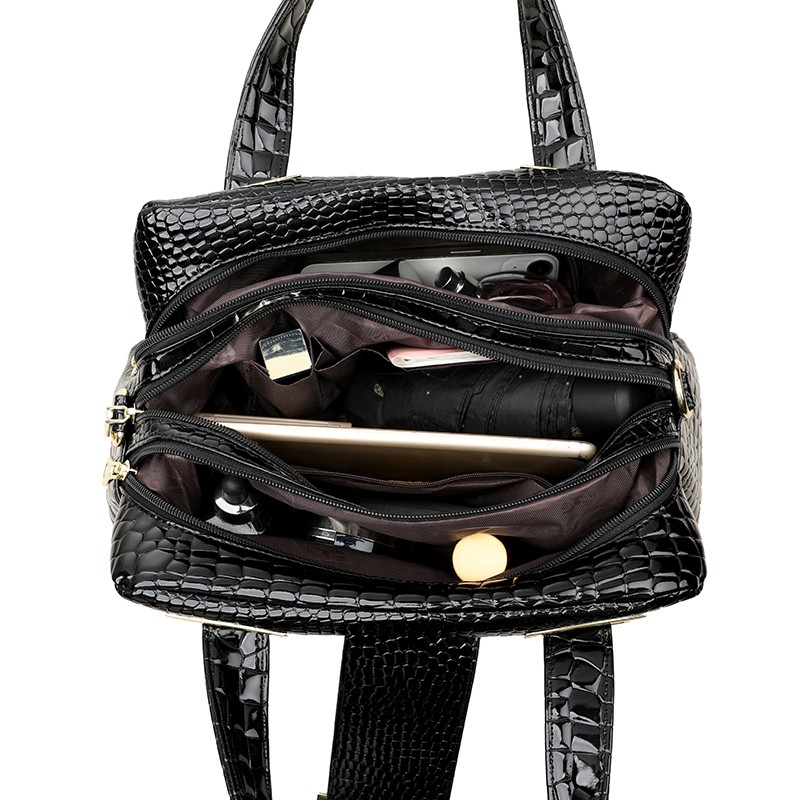 กระเป๋าถือลายจระเข้สุดหรู ดีไซ - Luxury Bags With Zipper บทวิจารณ์และราคา