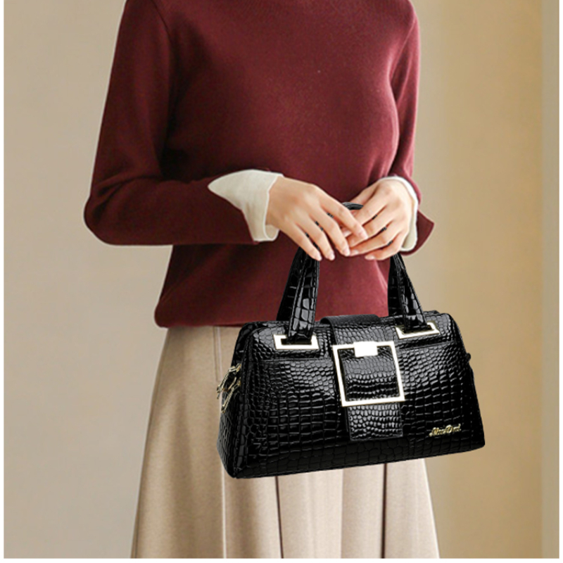 กระเป๋าถือลายจระเข้สุดหรู ดีไซ - Luxury Bags With Zipper บทวิจารณ์และราคา