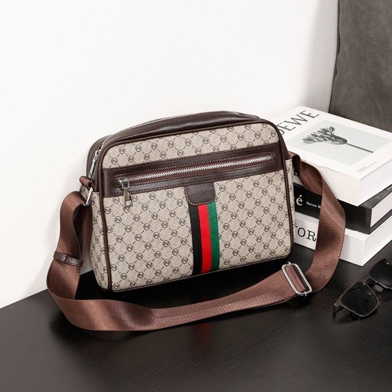 แฟชั่นCrossbodyกระเป๋าผู้ชายออ - Luxury Bags For Men Brands บทวิจารณ์และราคา
