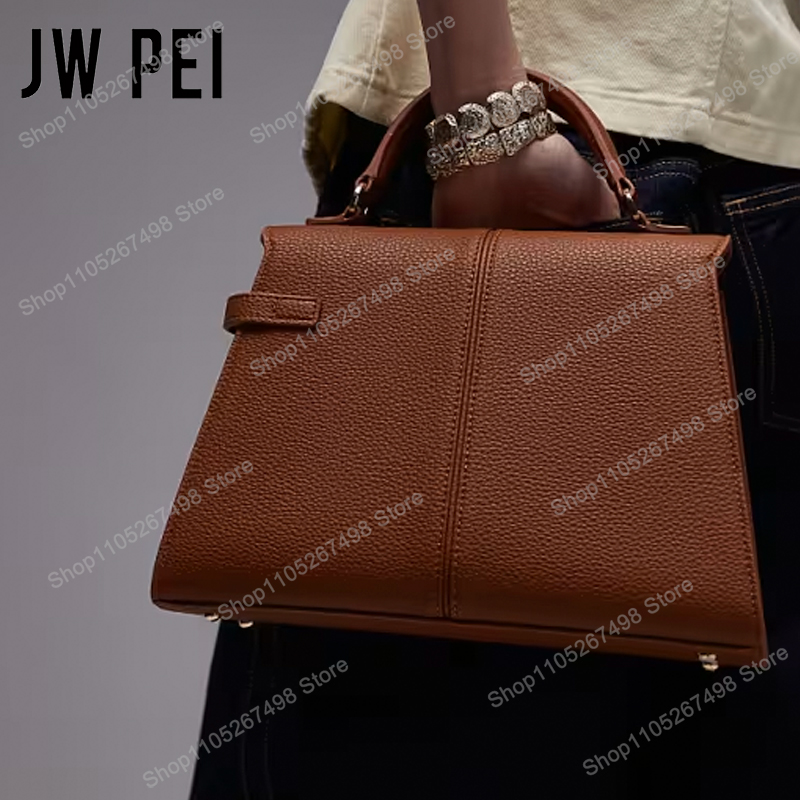 กระเป๋าถือหนังแท้ทรงสี่เหลี่ยม - Quiet Luxury Bags Designer บทวิจารณ์และราคา