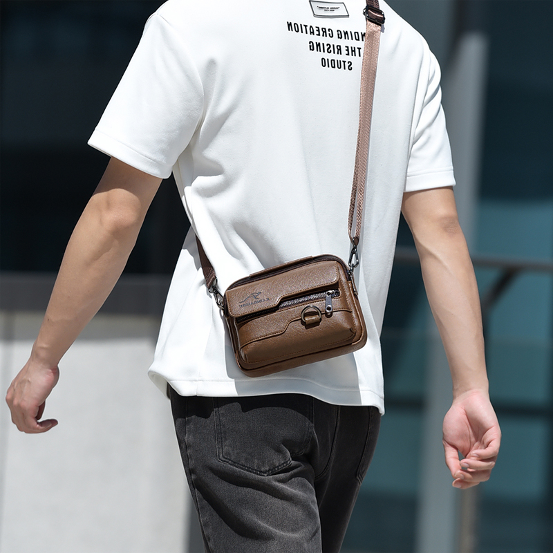 กระเป๋าสะพายข้างแบรนด์ Kangaro - Luxury Bags For Men Brands บทวิจารณ์และราคา