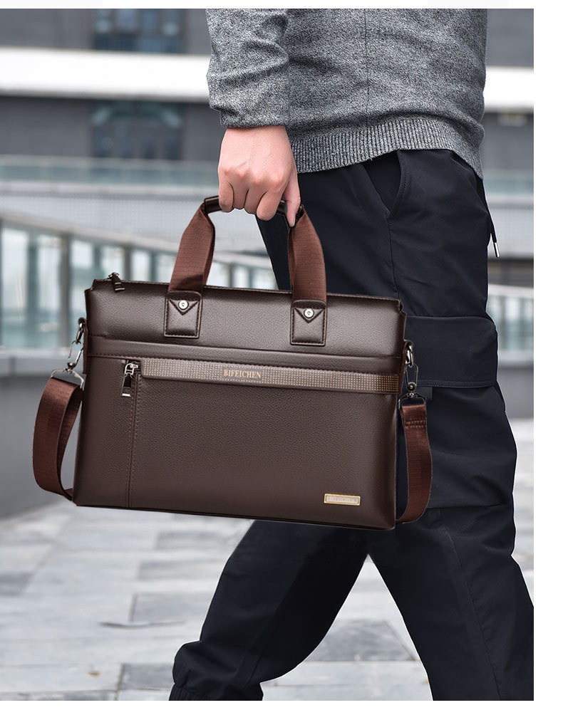 กระเป๋าเอกสารหนังแบรนด์หรูใหม่ - Luxury Bags For Men Brands บทวิจารณ์และราคา