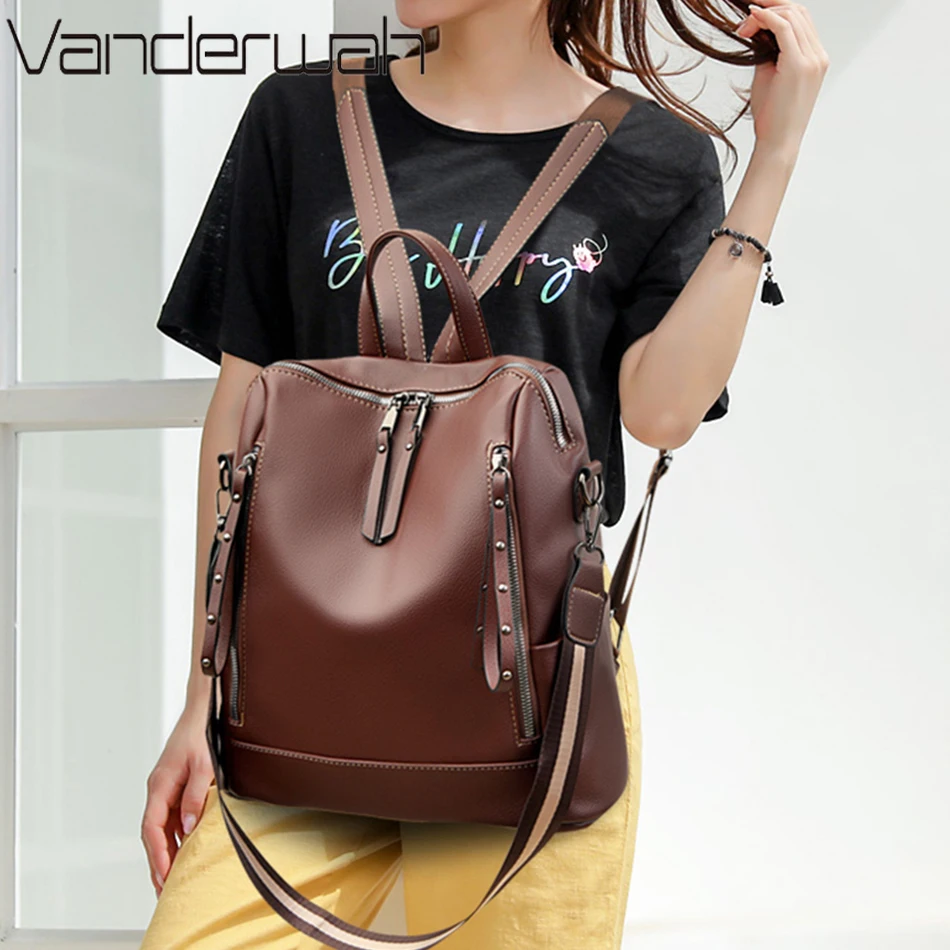 ยี่ห้อกระเป๋าเป้สะพายหลังหนังน - Luxury Bags With Zipper บทวิจารณ์และราคา