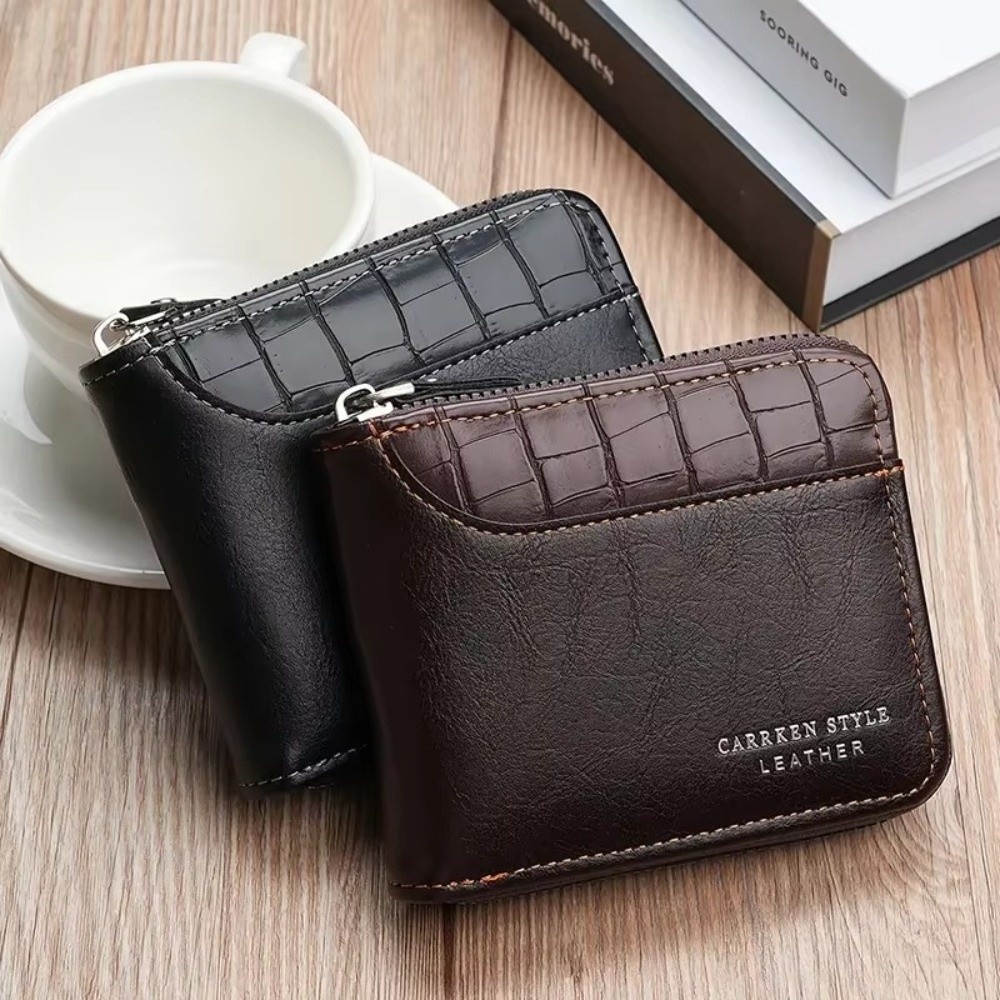 ใหม่กระเป๋าสตางค์ผู้ชายหนัง PU - Luxury Bags News บทวิจารณ์และราคา