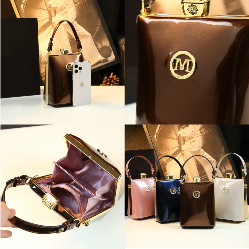 กระเป๋าถือสะพายไหล่หนังแท้คุณภ - Luxury Bags For Women Sale บทวิจารณ์และราคา