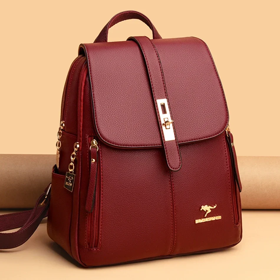 กระเป๋าเป้สะพายหลังหนังผู้หญิง - Luxury Bags For Travel บทวิจารณ์และราคา