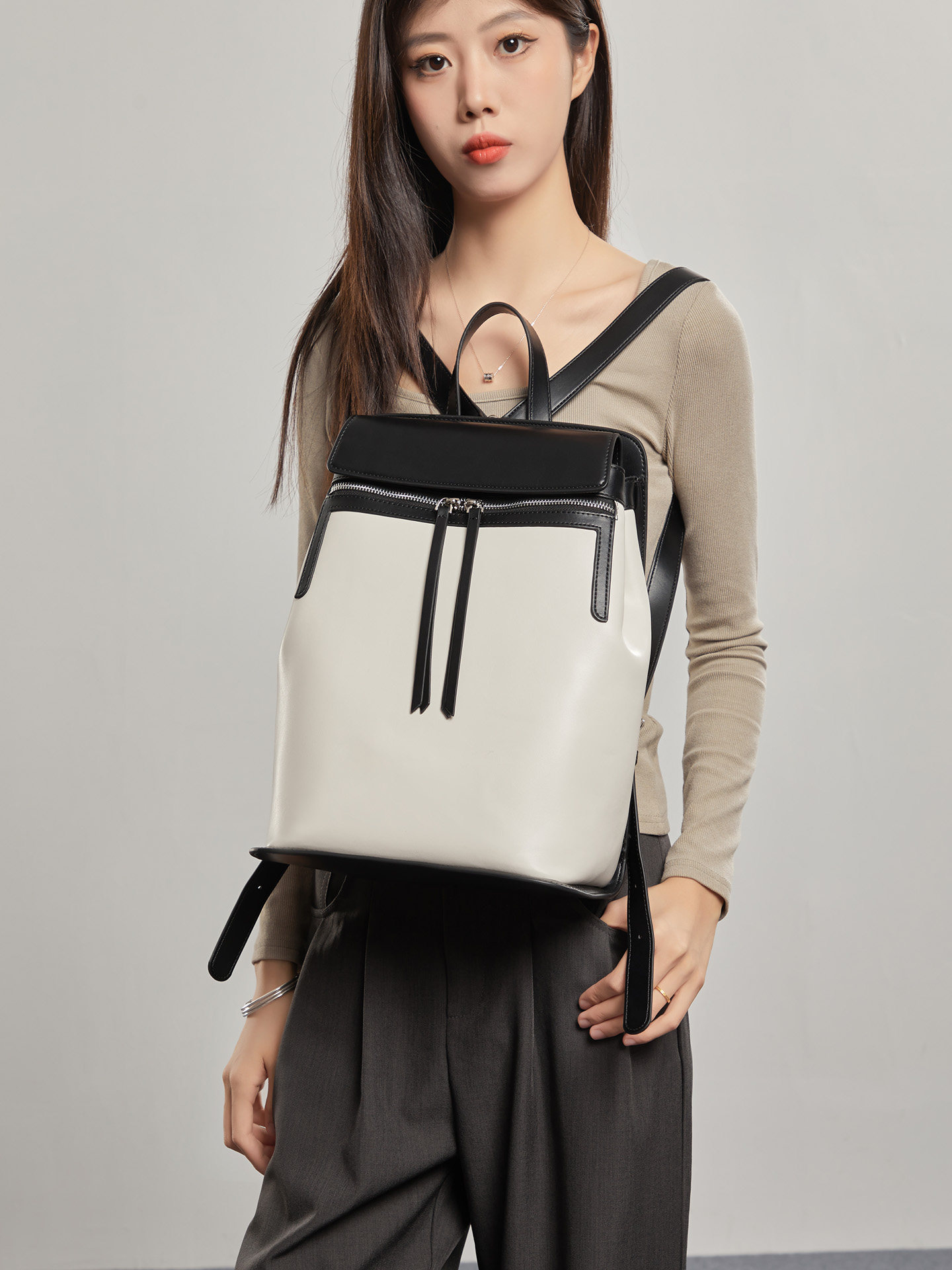 กระเป๋าเป้สะพายหลังแฟชั่นหรูหร - Luxury Bags With Zipper บทวิจารณ์และราคา