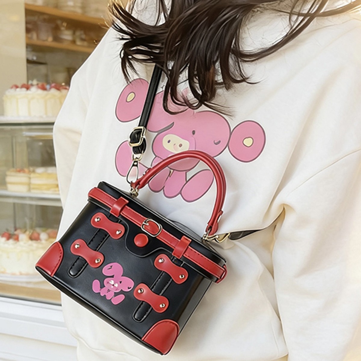 กระเป๋าถือผู้หญิงหนัง PU ลายดอ - Luxury Bags In China Wholesale บทวิจารณ์และราคา